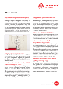 DocSnoreNix&reg; - Dreve Dentamid