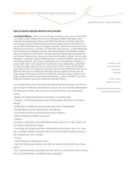 Was ist Whole Person.indd - Terhoeven + Team