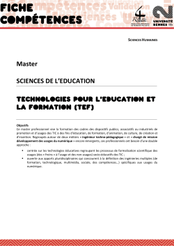 TEF - Université Rennes 2