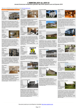Journal immobilier 03