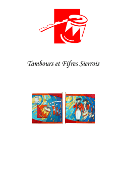 Tambours et Fifres Sierrois