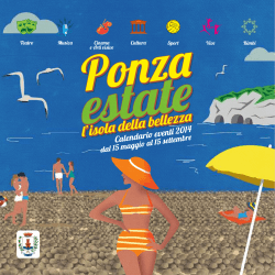 Clicca qui per scaricare la brochure degli eventi di Ponza Estate 2014