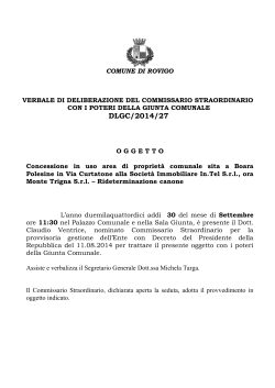 DLGC/2014/27 - Comune di Rovigo