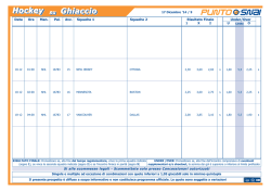 su Ghiaccio Hockey - Punto Snai Tortona
