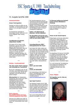 Hier taucht was auf - AprilMai 2008