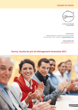 Dossier de presse