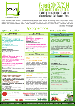Il programma