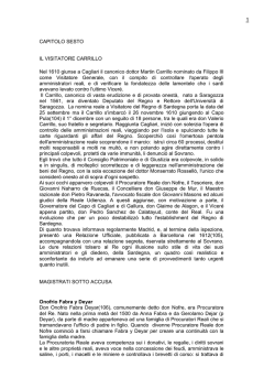 Il visitatore Carrillo - Associazione Araldica Genealogica Nobiliare