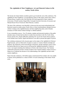 here - Society For Libyan Studies