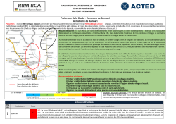 ACTED RRM - rapport préliminaire - aérodrome de