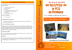 Tract RDF 2014.pub - Pastorale des Pèlerinages Evry