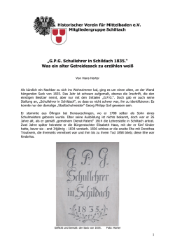 HH Was ein alter Getreidesack verfasst 2013 140318 - Geschichte