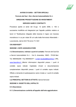 bando - Impreservice Srl
