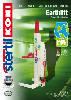 Earthlift - Stertil Equip VI