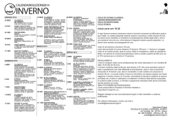 INVERNO - Laboratorio Cingoli