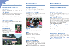 Bonner Stottertherapie - LVR-Klinik Bonn - Landschaftsverband