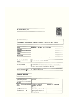 Grandinetti Aleardo (curriculum)