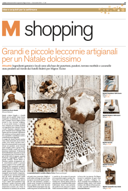 Grandi e piccole leccornie artigianali per un Natale