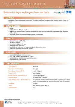 Sigmatec Organo-siloxane