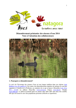 DPOE 2014 notice aux observateurs