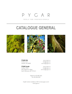 2015-01-01 Catalogue PYGAR