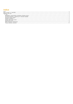 Guida ECTS - Universit&agrave; Cattolica del Sacro Cuore