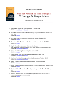 Download empfehlungen2.pdf - Leibniz war kein Butterkeks