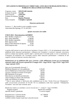 2014 - Consiglio Regionale del Piemonte
