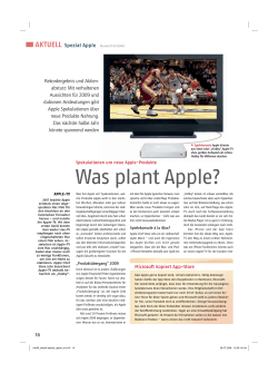 Was plant Apple? - Macwelt