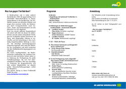 Was tun gegen Tierfabriken? Programm Anmeldung - gruene-polle.de