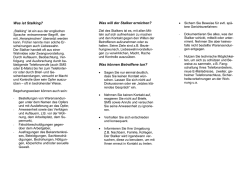Was ist Stalking? Was will der Stalker erreichen? Was können