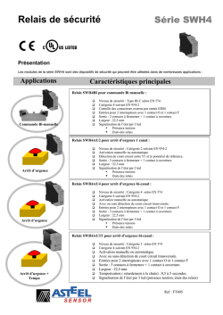 Relais de s&eacute;curit&eacute;