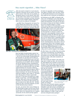 Was macht eigentlich Mike Filzen? - Essen