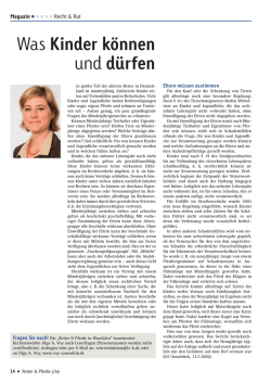 Was Kinder können und dürfen - bolwindokters