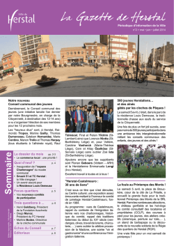 La Gazette de Herstal n°2