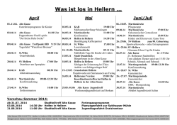 Was ist los in Hellern - Alte Kasse