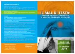 IL MAL DI TESTA: