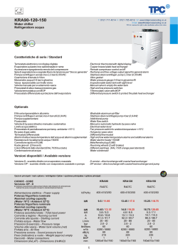 KRA90-120-150 - Total Process Cooling