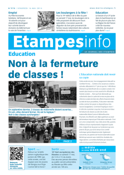 Education - &Eacute;tampes