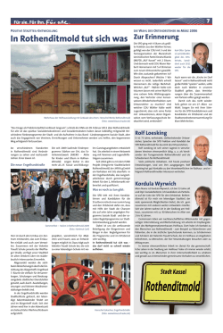 In Rothenditmold tut sich was - fuer-kassel.de