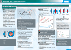 POMPES CENTRIFUGES