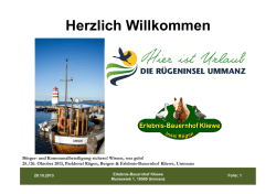 Holger Kliewe: Konzept energieautarker Erlebnis-Bauernhof. B&uuml;rger