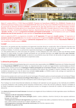 Habitat participatif &agrave; Viry