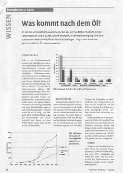 was kommt nach dem &ouml;ll - WebQuests