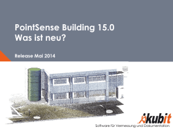 PointSense Building 15.0 Was ist neu? - download - Kubit GmbH