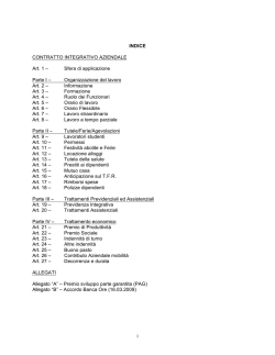 Organizzazione del lavoro Art. 2