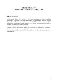 Décret n° 2014-1196 du 17 octobre 2014 relatif à la