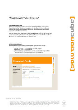 Was ist das E-Ticket-System? - reutlingen-messe.de