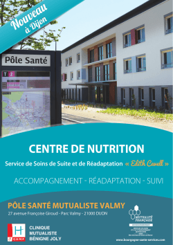 centre de nutrition - Mutualité Française Bourguignonne