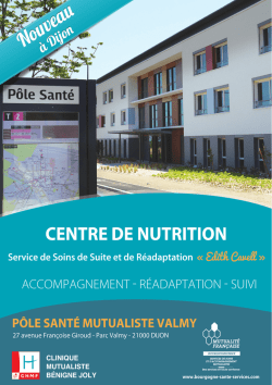 centre de nutrition - Mutualit&eacute; Fran&ccedil;aise Bourguignonne